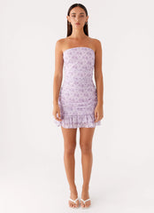 Ember Mini Dress - Lavender Meadow