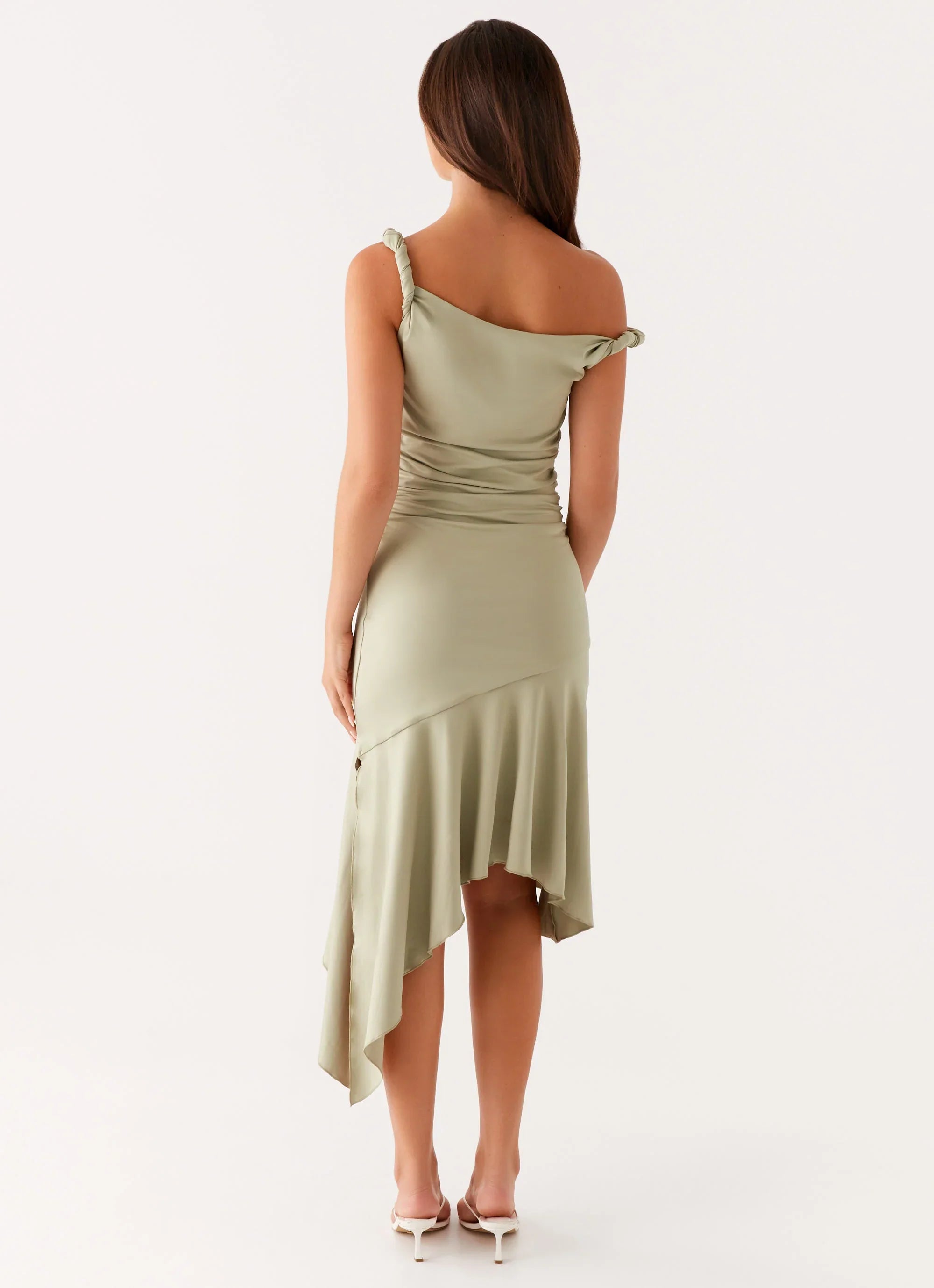 Huntah Midi Dress - Sage
