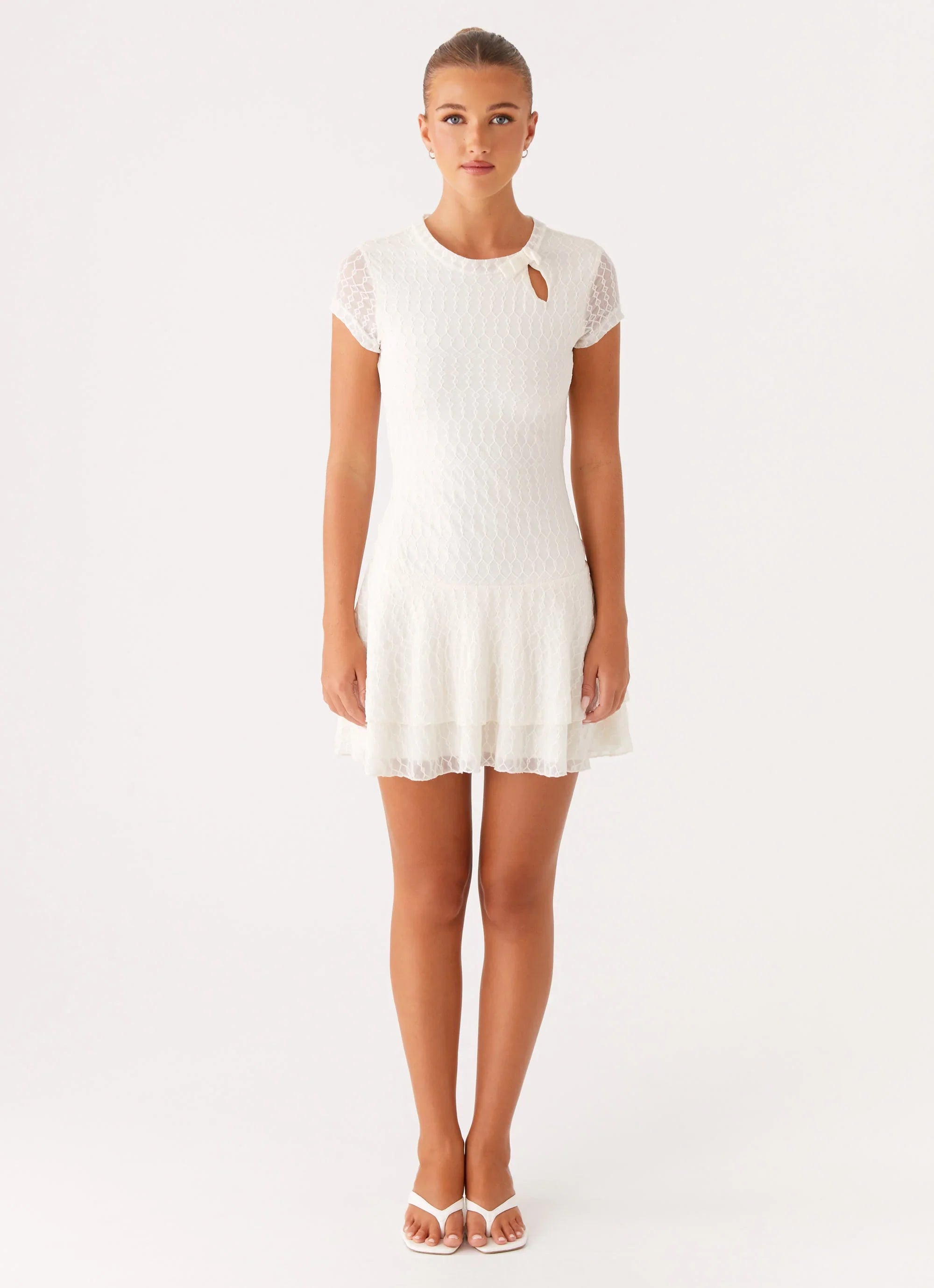 Esty Mini Dress - Ivory
