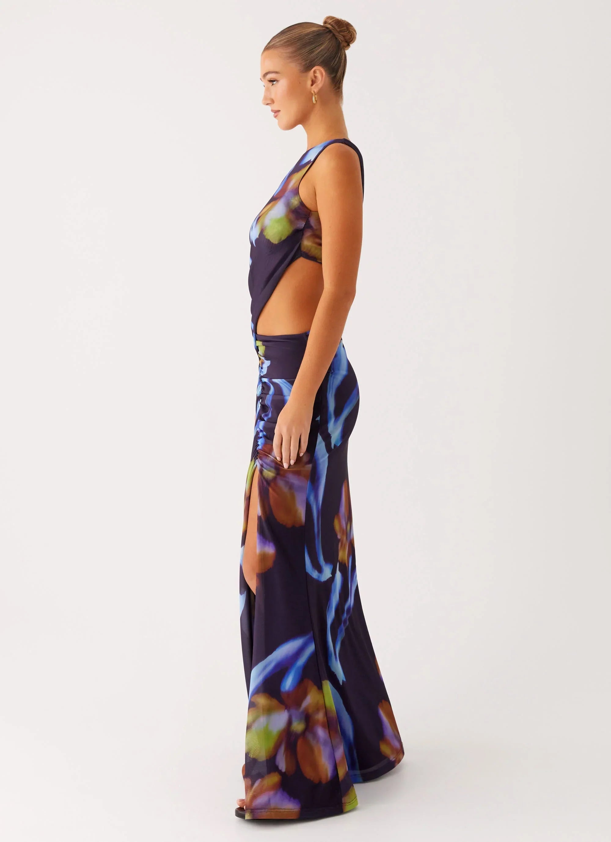Zanzibar Maxi Dress - Dark Floral